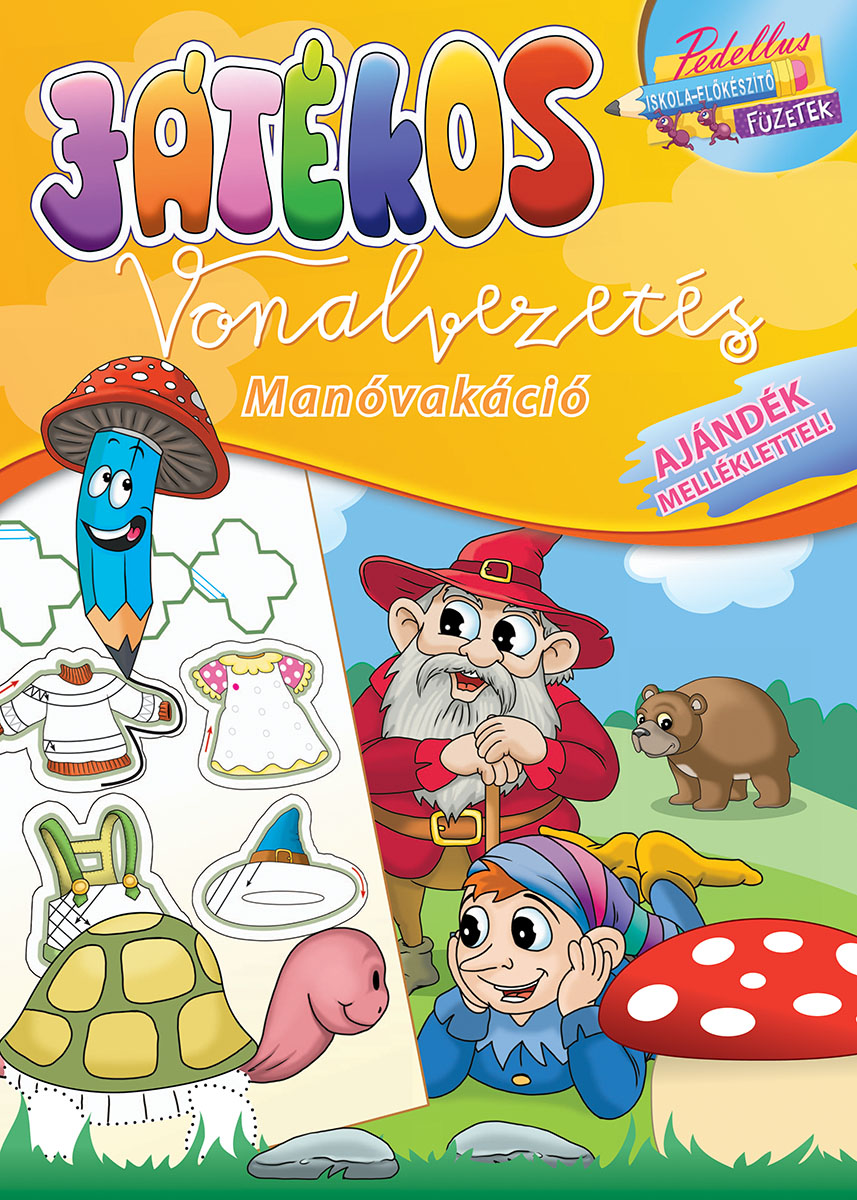 Játékos vonalvezetés – Manóvakáció