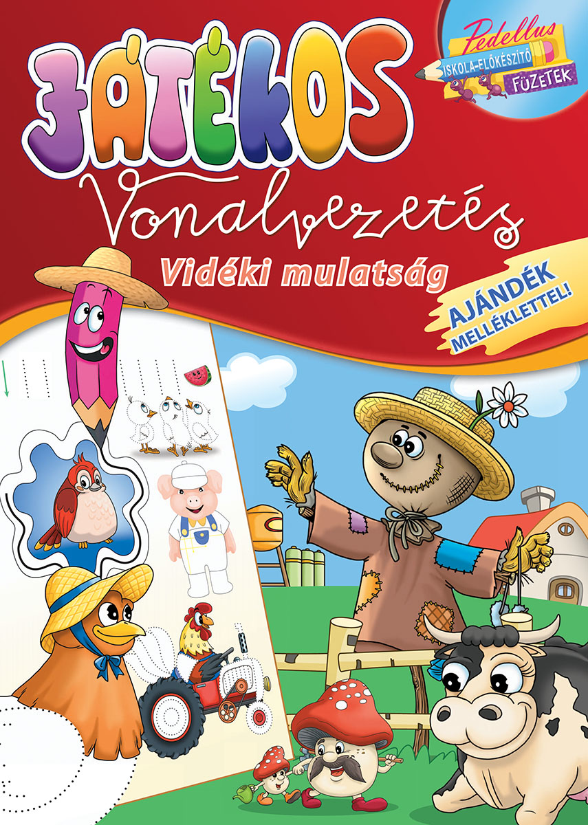 Játékos vonalvezetés – Vidéki mulatság