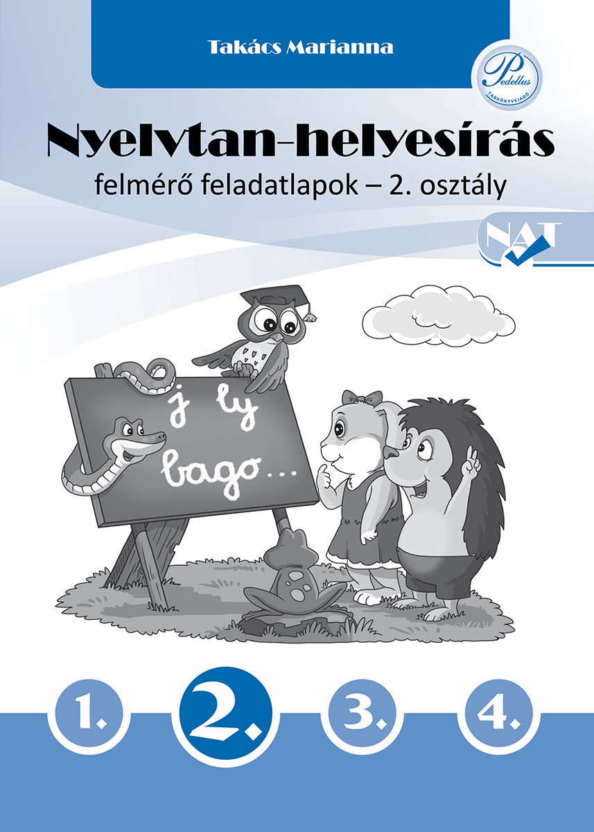 Nyelvtan-helyesírás felmérő feladatlapok 2. osztály